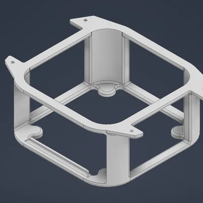 Giá treo mini PC dưới bàn