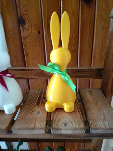 Mô hình 3D chú thỏ Phục sinh (Easter Bunny) trang trí siêu đáng yêu - Image 2
