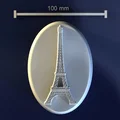Mô hình 3D khuôn tháp Eiffel (Eifel Tower_OGg0T) - Thumbnail 1
