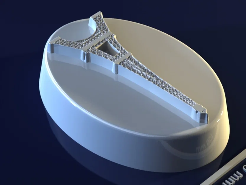 Mô hình 3D khuôn tháp Eiffel (Eifel Tower_OGg0T) - Image 3