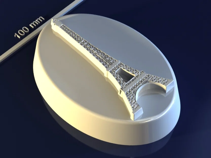 Mô hình 3D khuôn tháp Eiffel (Eifel Tower_OGg0T) - Image 4