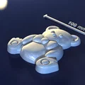 Mô hình khuôn đúc hình chú gấu (Bear_TzjPLTz) - Thumbnail 4