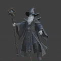 Mô hình phù thủy huyền ảo (Epic fantasy wizard) - Thumbnail 4