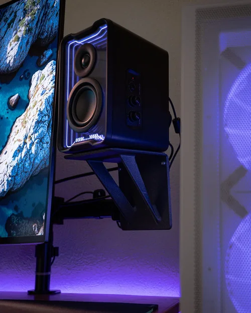 Giá đỡ loa Edifier QR30 gắn ngàm VESA cho bàn làm việc - Image 1