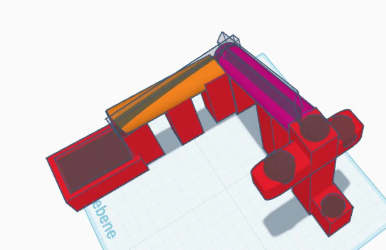 Mô hình đường đua bi (Murmel run) in 3D giải trí cho bé - Image 1