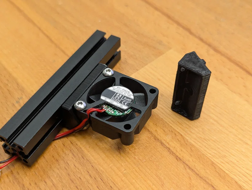 Ngàm gắn quạt 30mm cho nhôm định hình 1515 - Image 3