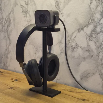 Giá Đỡ Kết Hợp Tai Nghe và Webcam