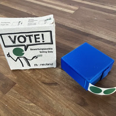 Hộp đựng cuộn chấm dán (Klebepunkte) cho Neuland