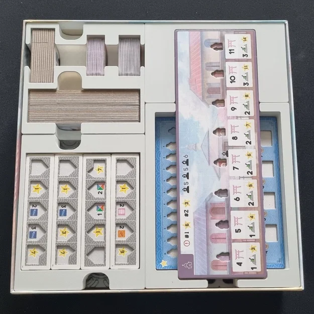 Bộ khay đựng (Organizer) cho board game Yokohama - Image 1