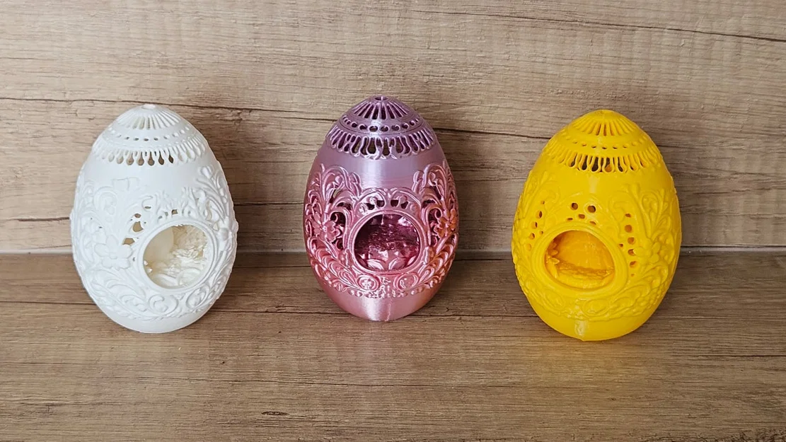 Trứng Phục Sinh Trang Trí - Ngỗng, Thỏ, Cừu - Image 2