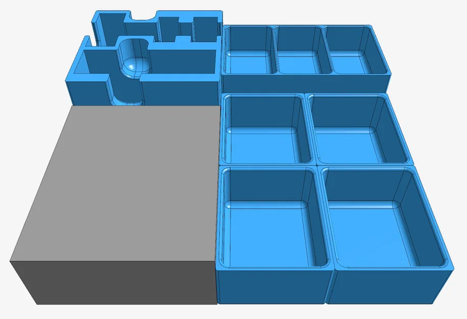 Bộ khay đựng (Organizer) cho board game Yokohama - Image 10