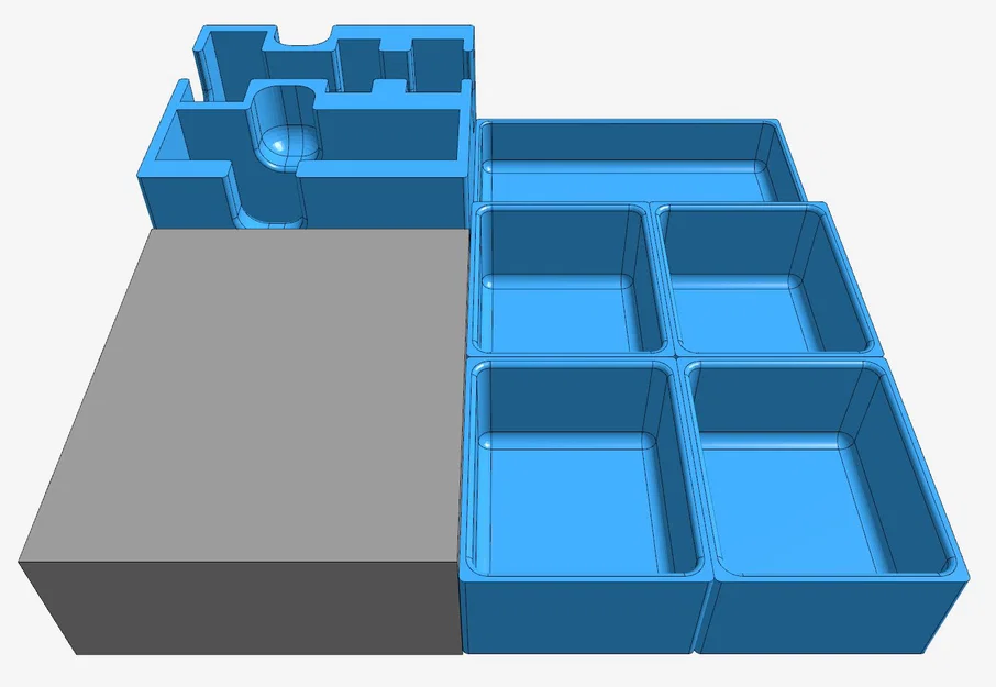 Bộ khay đựng (Organizer) cho board game Yokohama - Image 11