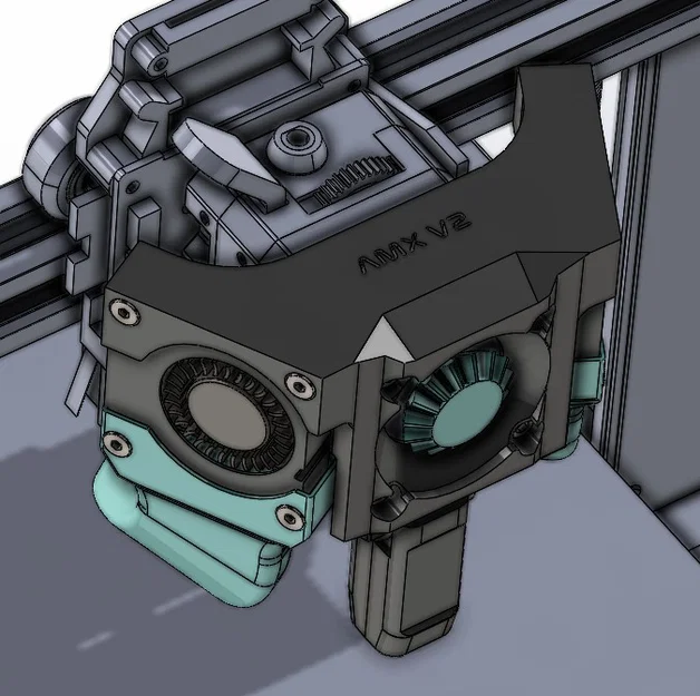 Ender 3 v3 SE Dual 4010 Fan v2 - Quạt kép cải tiến - Image 2