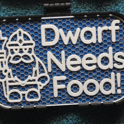 Bảng hiệu Dwarf Needs Food