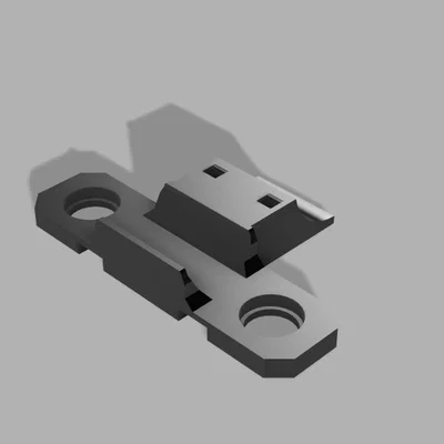 Giá đỡ đèn pin kép cho mũ bảo hiểm Team Wendy