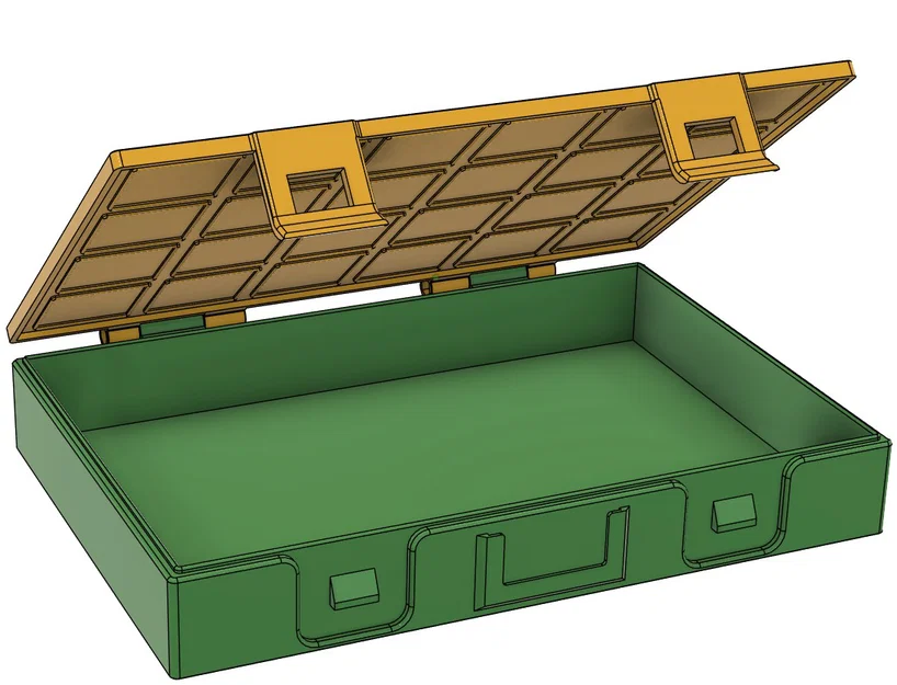 Hộp phân loại đồ dùng kèm nắp khóa gài và các ngăn tùy chỉnh - Image 5