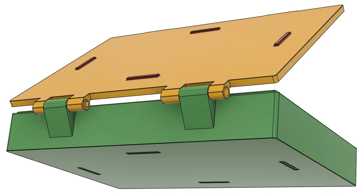 Hộp phân loại đồ dùng kèm nắp khóa gài và các ngăn tùy chỉnh - Image 6