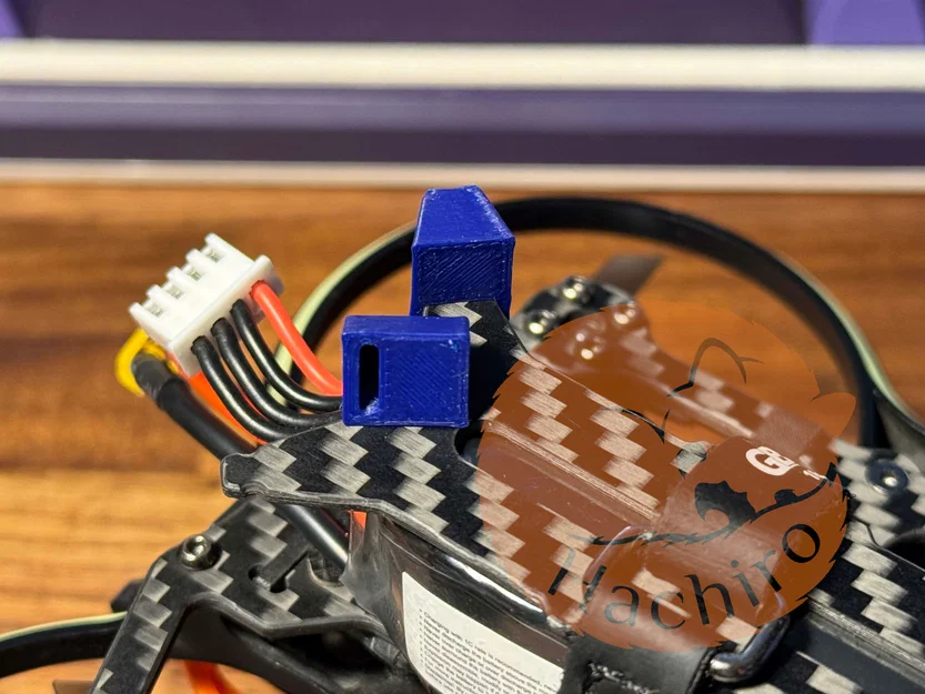 Bộ đế/cản bảo vệ pin cho Geprc Darkstar22 - Image 1