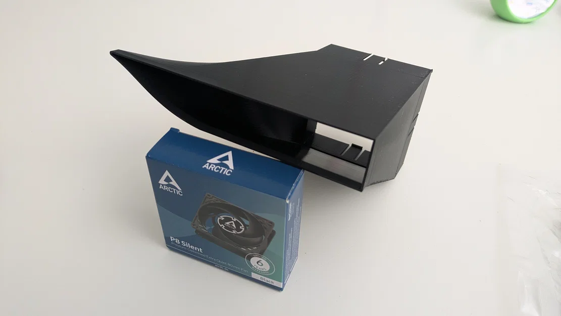 Ống dẫn nhiệt IKEA Kallax cho quạt tản nhiệt Synology NAS và Fritz Box - Image 3