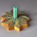 Mô hình ngôi sao thu gọn (Telescopic star fidget) - Thumbnail 2