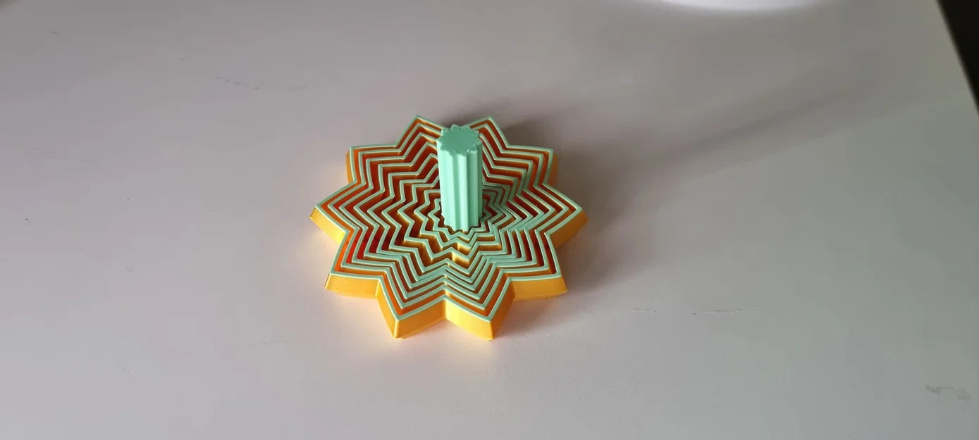 Mô hình ngôi sao thu gọn (Telescopic star fidget) - Image 3