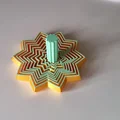 Mô hình ngôi sao thu gọn (Telescopic star fidget) - Thumbnail 3