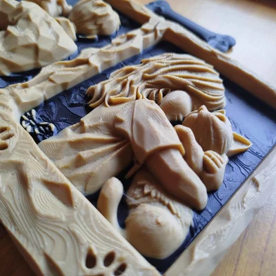 Silent Companions – Khung Hình Phù Điêu Dịu Dàng