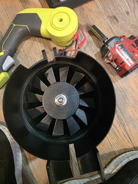 Cánh quạt thay thế cho máy thổi bụi Ryobi 40V (Part HM-537642001) - Image 2