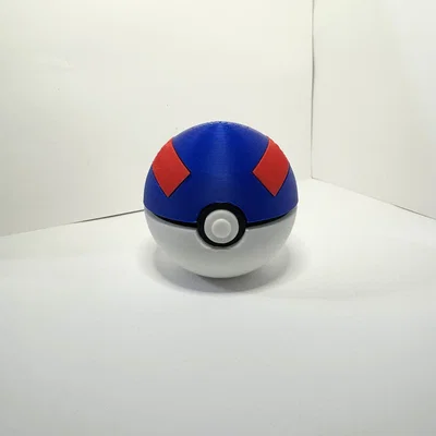 Mô hình Great Ball (Pokeball)