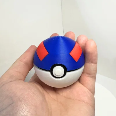 Mô hình Great Ball (Pokeball)