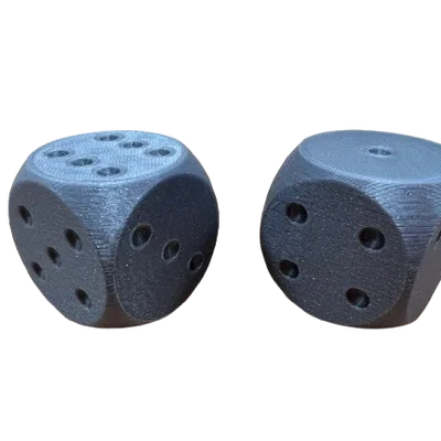 Mô hình xúc xắc (xí ngầu) in 3D cổ điển dễ in tại nhà