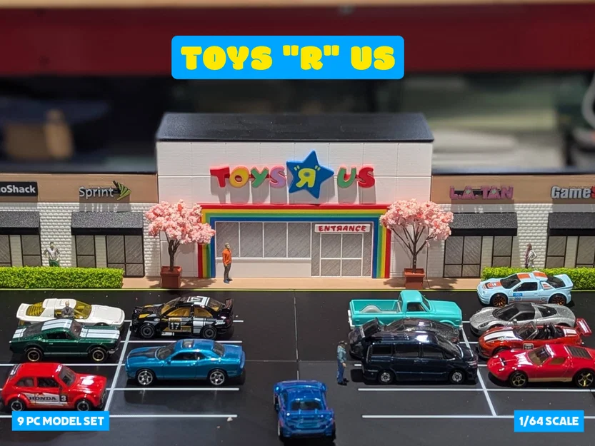 Bộ Mô Hình Toys R Us - Diorama Tỷ Lệ 1:64 - Image 1