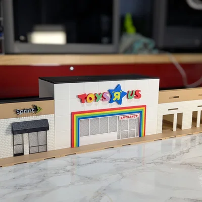 Bộ Mô Hình Toys R Us - Diorama Tỷ Lệ 1:64
