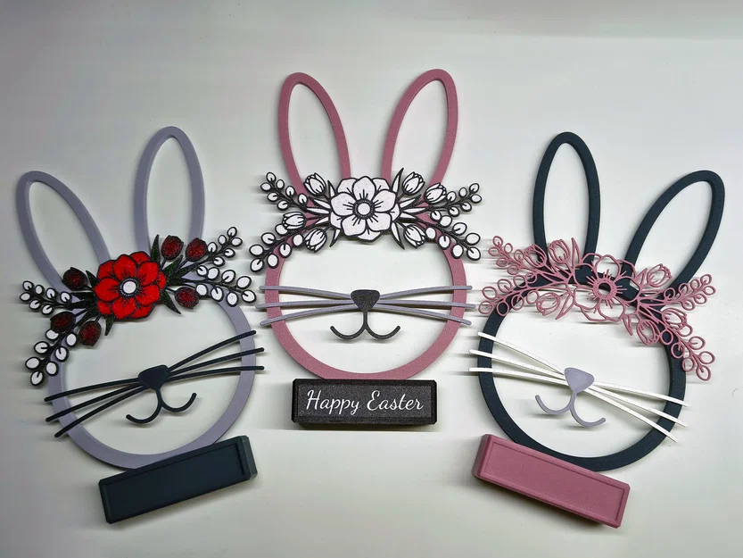 Mô hình Thỏ Phục sinh (Easter Bunny) trang trí - Image 1