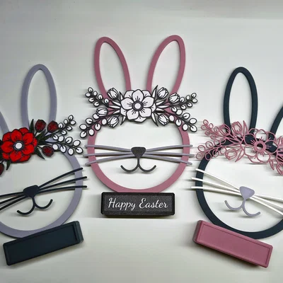Mô hình Thỏ Phục sinh (Easter Bunny) trang trí
