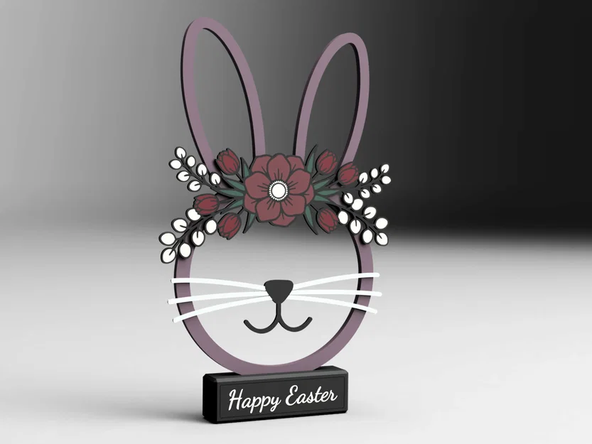 Mô hình Thỏ Phục sinh (Easter Bunny) trang trí - Image 2