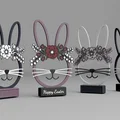 Mô hình Thỏ Phục sinh (Easter Bunny) trang trí - Thumbnail 3