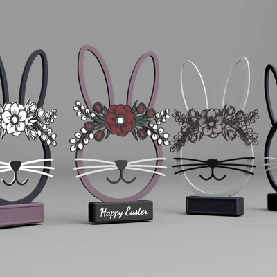 Mô hình Thỏ Phục sinh (Easter Bunny) trang trí