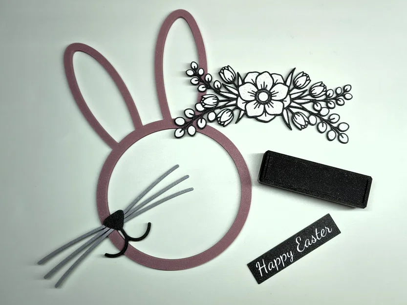 Mô hình Thỏ Phục sinh (Easter Bunny) trang trí - Image 8