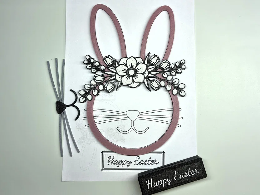 Mô hình Thỏ Phục sinh (Easter Bunny) trang trí - Image 9