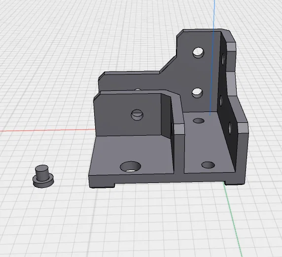 Pat đỡ bánh xe Castor Cart Bracket chắc chắn cho xe đẩy - Image 1
