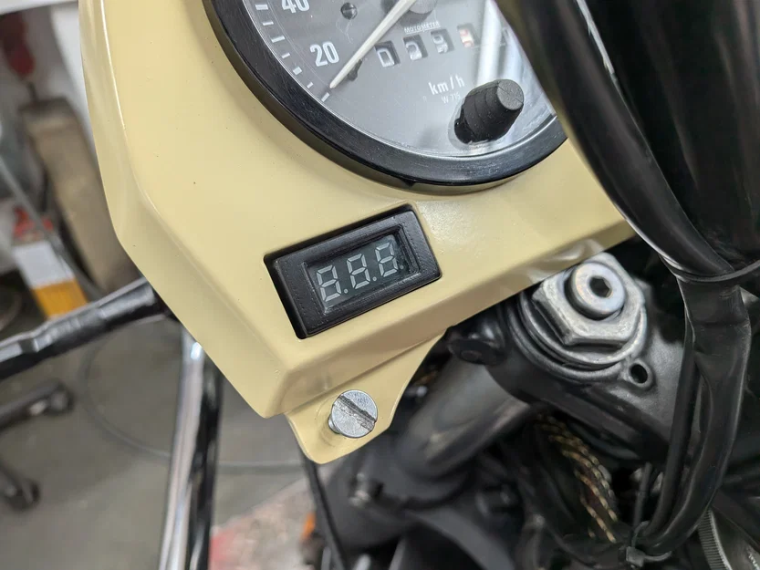 Đế Gắn Đồng Hồ Đo Điện Áp Cho Xe BMW R 80 GS / R 100 GS - Image 1