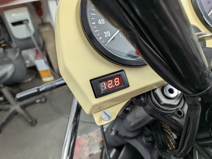 Đế Gắn Đồng Hồ Đo Điện Áp Cho Xe BMW R 80 GS / R 100 GS - Image 2