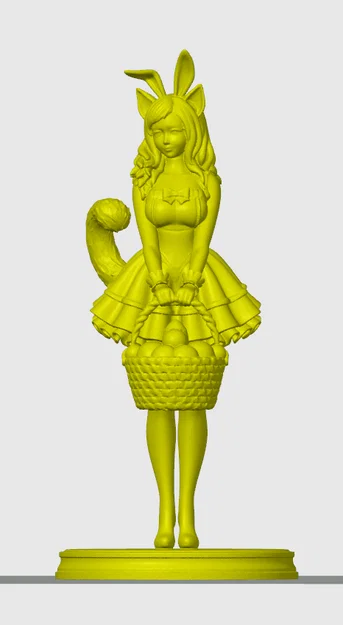 Mô hình cô nàng mèo Cat-girl Phục sinh 1 - Image 1