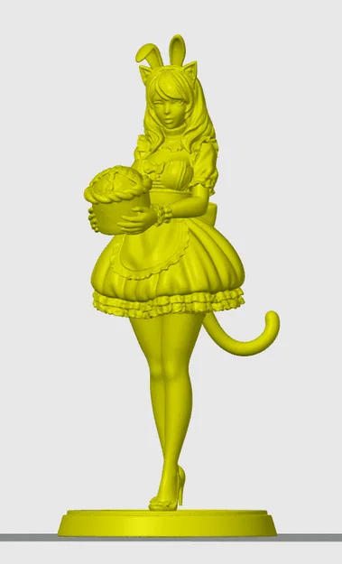 Mô hình Easter cat-girl 3 - Image 1