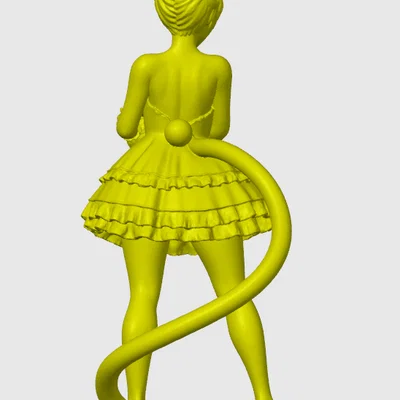 Mô hình Easter cat-girl 4