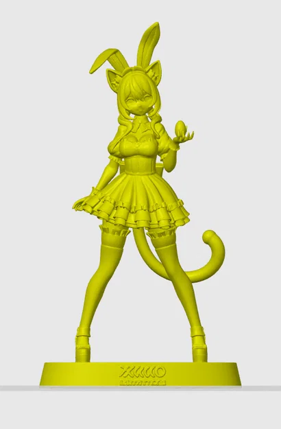 Mô hình Anime cat-girl phiên bản Phục sinh số 21 - Image 1