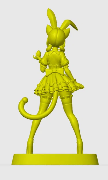 Mô hình Anime cat-girl phiên bản Phục sinh số 21 - Image 2