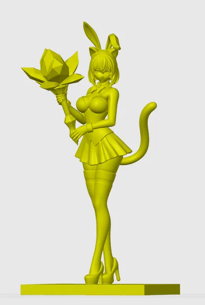 Mô hình cô gái mèo phong cách Anime - Bộ 4 nhân vật - Image 1