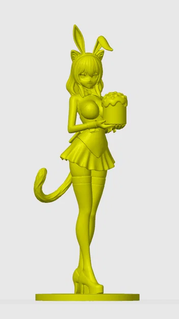 Mô hình Anime cat-girl phiên bản 19 - Image 1